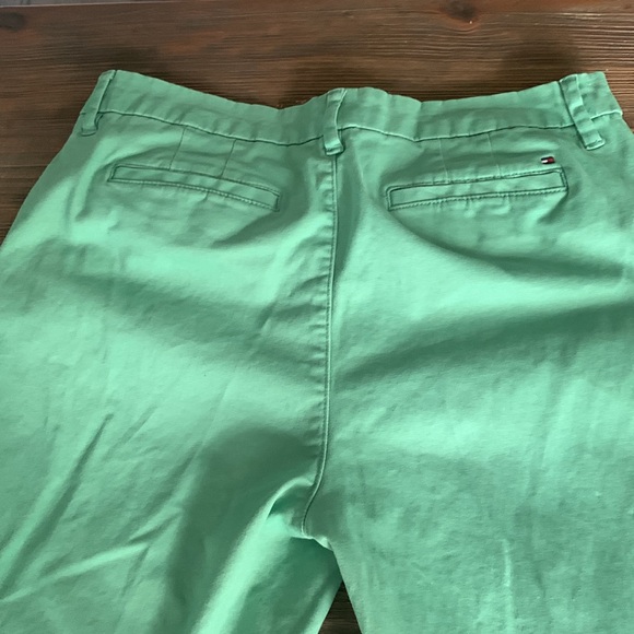 Tommy Hilfiger green chino boyfriend pants - Picture 6 of 6
